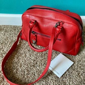 NWT ✨Marc Jacobs Red Leather Satchel